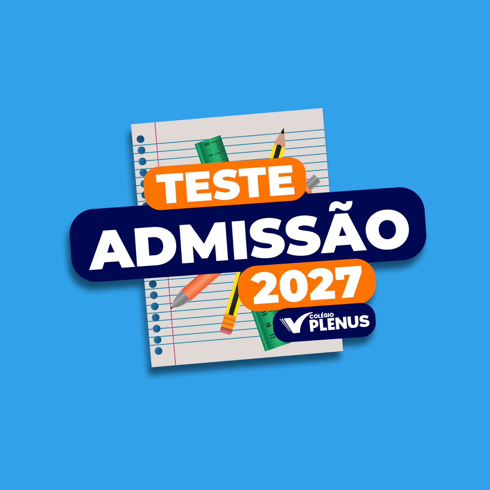 Teste de Admissão Plenus 2027