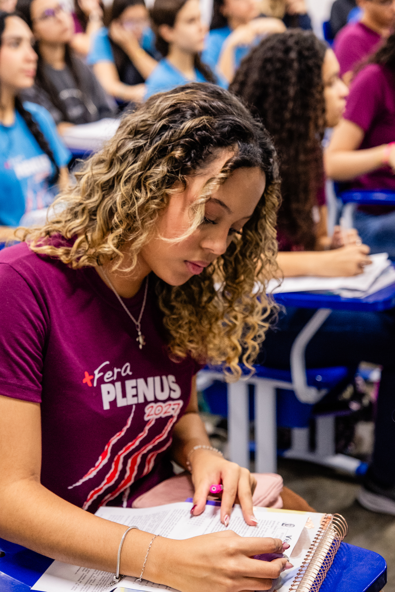 Alunos do 3º ano do Ensino Médio